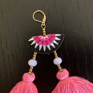 unique earrings bought in Camden Market London